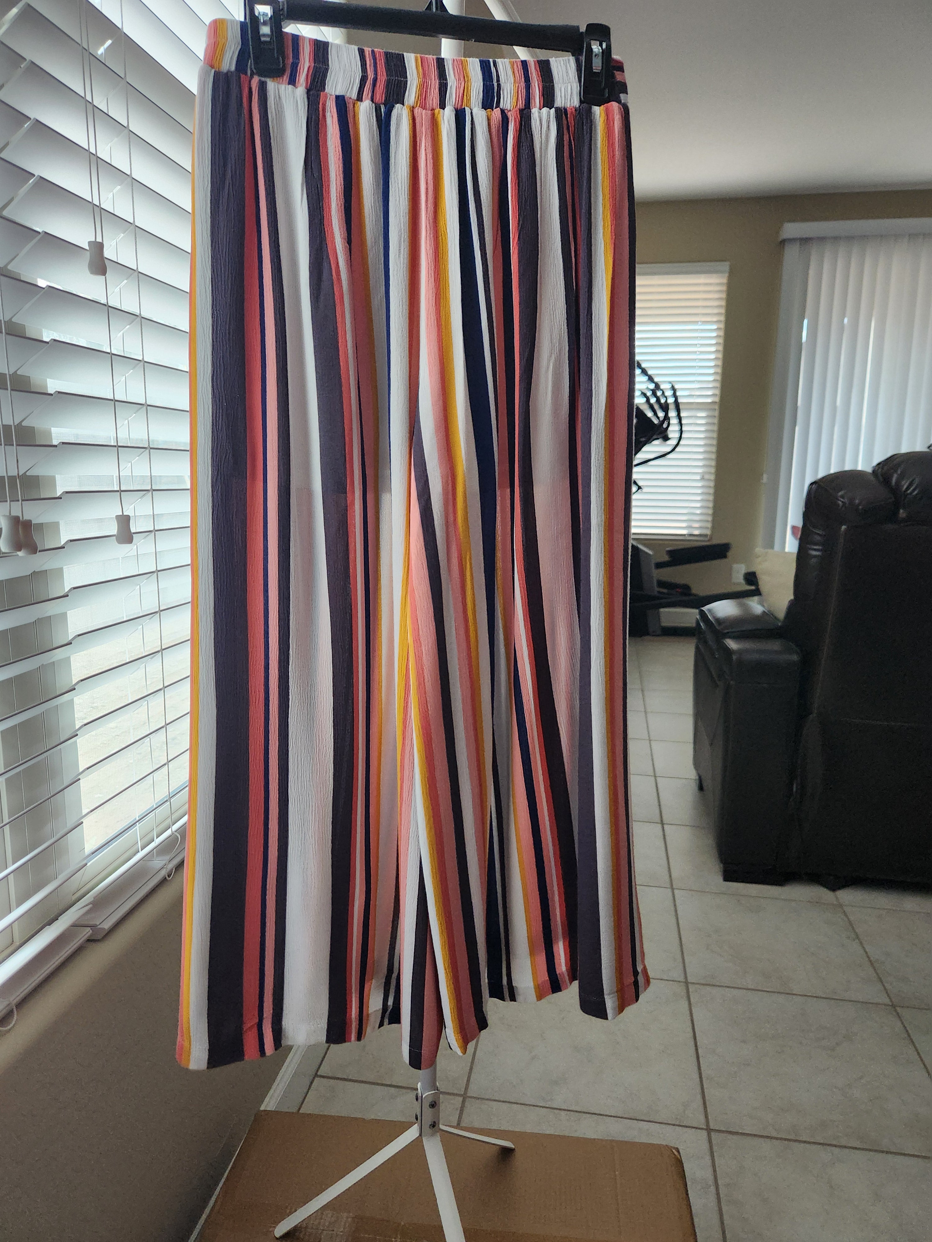 Striped Loose Pants